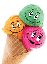 Happy ice-cream
